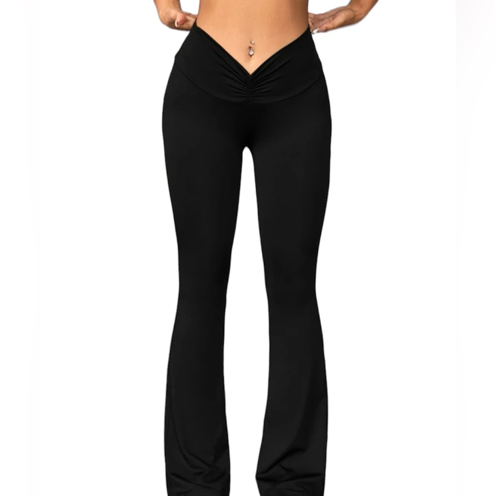 Flare leggings (Black)